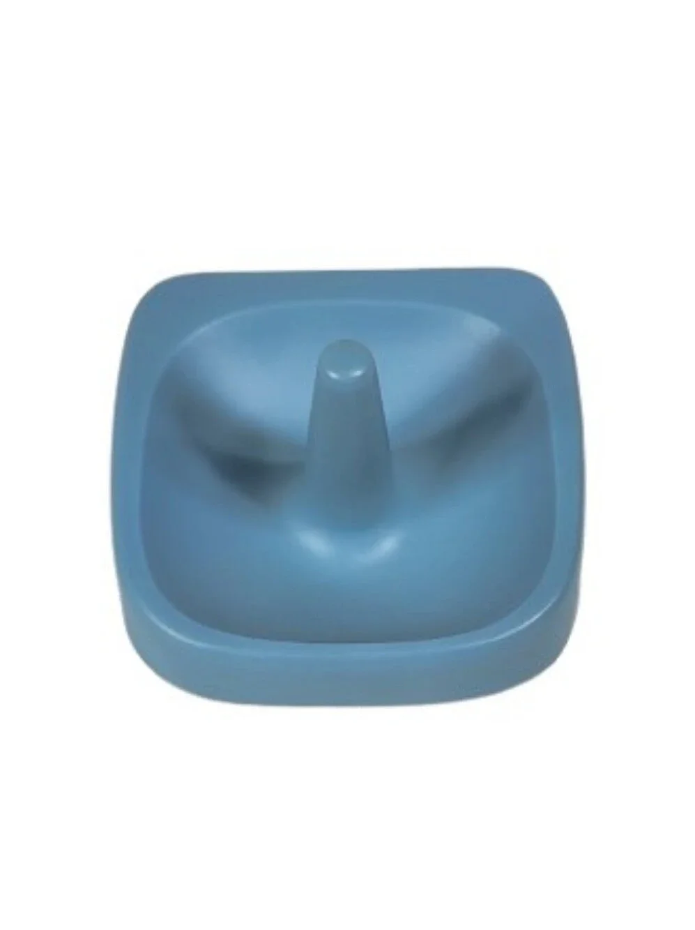 Tupperware Country Blue Ring Holder Jewelry Dish